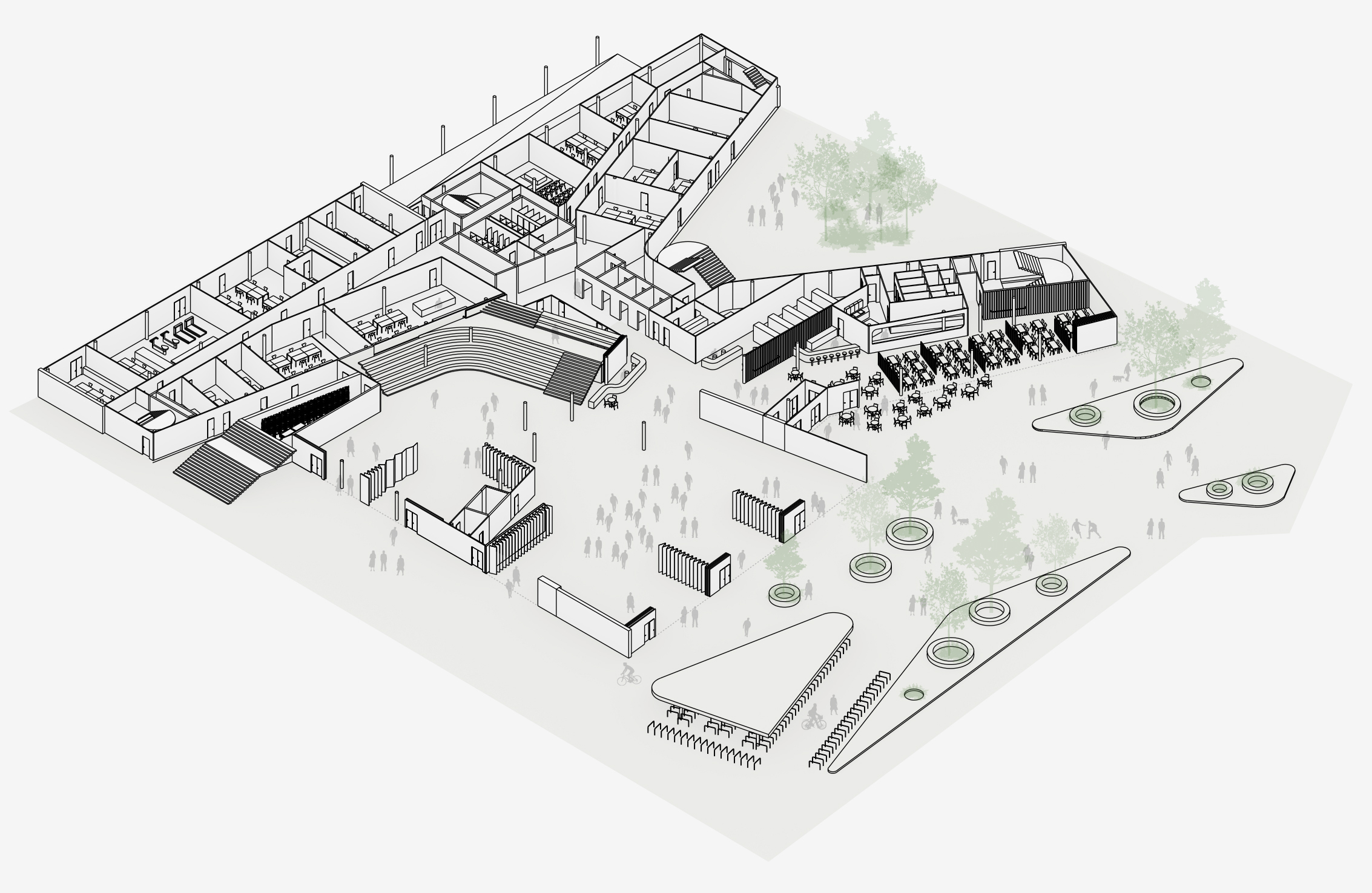 Pxt MCI Platzöffnung Durchlässigkeit von Innen und Aussenraum