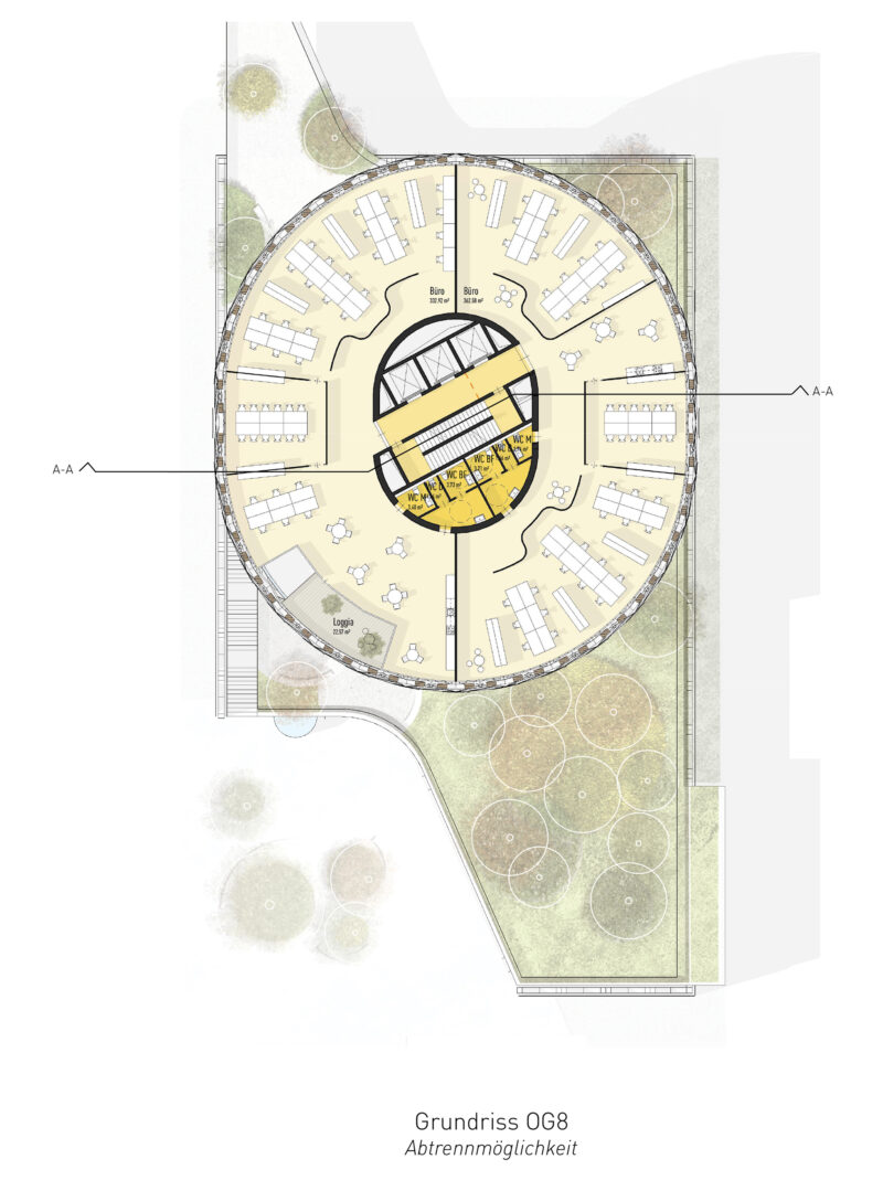 Pxt trlllple bauplatz 4 Grundrisse OG2 OG4 OG8 03 web